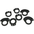 ProTaper Clamp-On 1/2 Waffle Grip - Gray/Gray