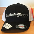 ~(0.2 lbs. 5X5X5)~ Northridge4x4 Flex Fit Black White Mesh Back L/XL