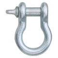 Rampage 1955-2019 Universal Recovery D Ring 3/4in Zinc Coat - Silver