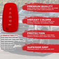 18C F150 & SUPERDUTY KEY FOB COVER RED SILICONE