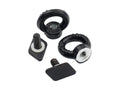 Black Tie Down Rings / Eye Bolts for Tracks