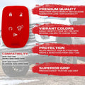 1921 SIERRA & SILVERADO KEY FOB COVER RED SILICONE