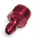 Russell Performance 1in-20 x 8 AN Male Flare Adapter (66-89 Edelbrock Q-Jets/75-89 Stock Q-Jets)