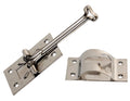 ENTRY DOOR HOLDER SELF CLOSING STAINLESS STEEL INTIN 4IN