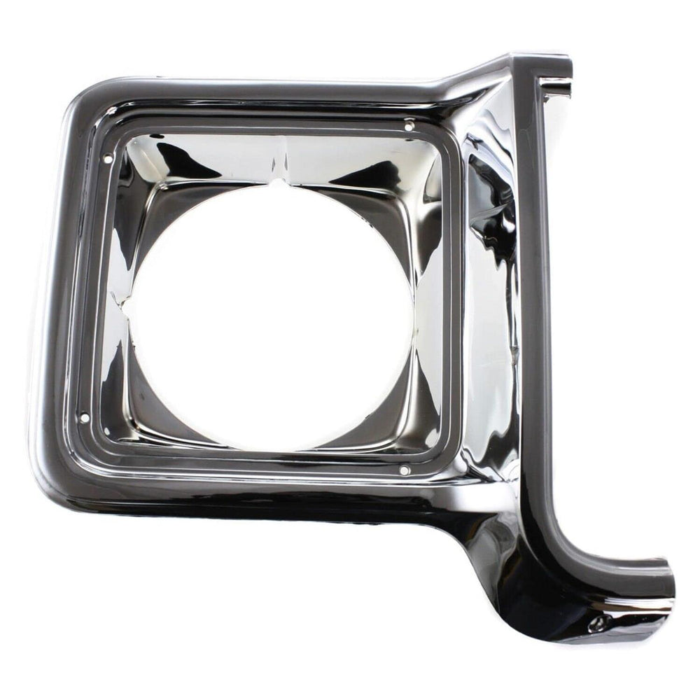 HEADLAMP BEZEL; RH; SINGLE ROUND HE