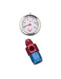 Russell Performance -6 AN Fuel Pressure Take off (Red/Blue)
