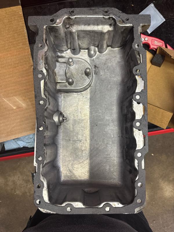 ~(0.6 lbs. 24X12X0)~ Oil Pan Set VW 1896CC 1.9L SOHC TURBO DIESEL 2001-2006 W/0UT OIL LEVEL SENSOR