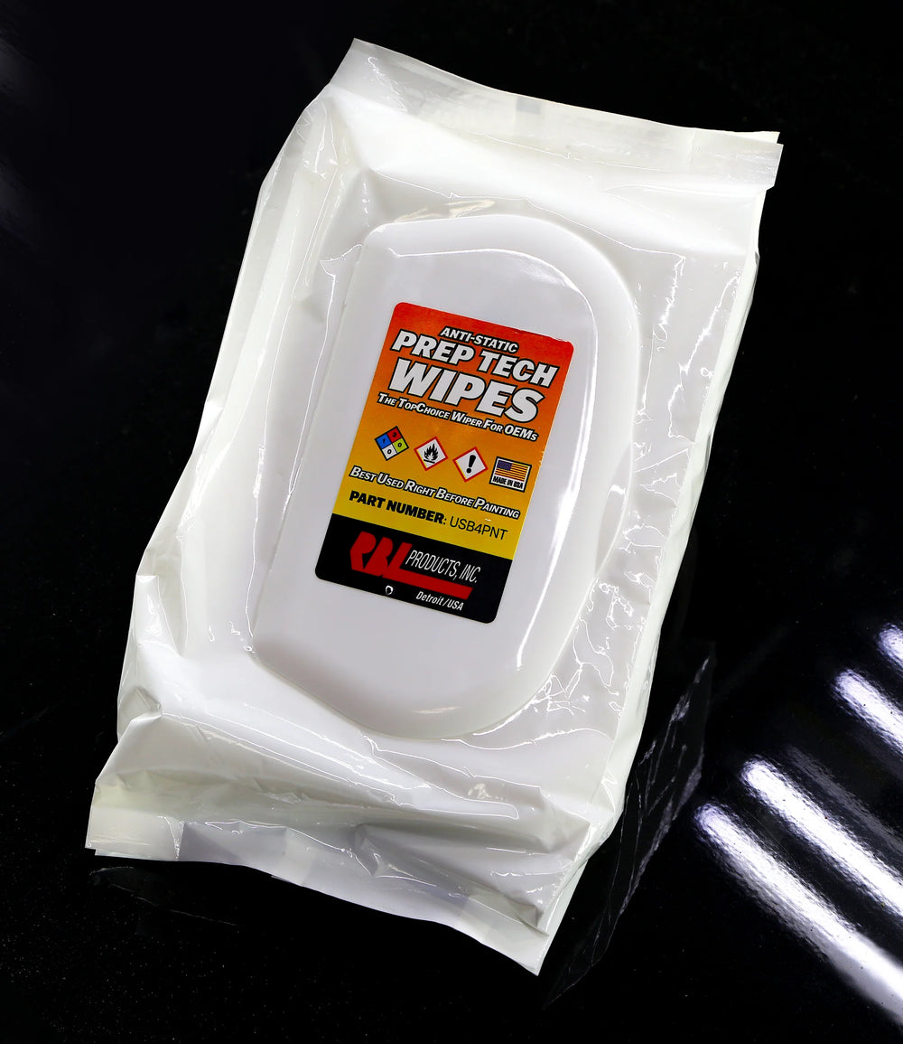 ANTISTATIC PREP TECH WIPES 11IN X 151/2IN 50 WIPES PER POUC