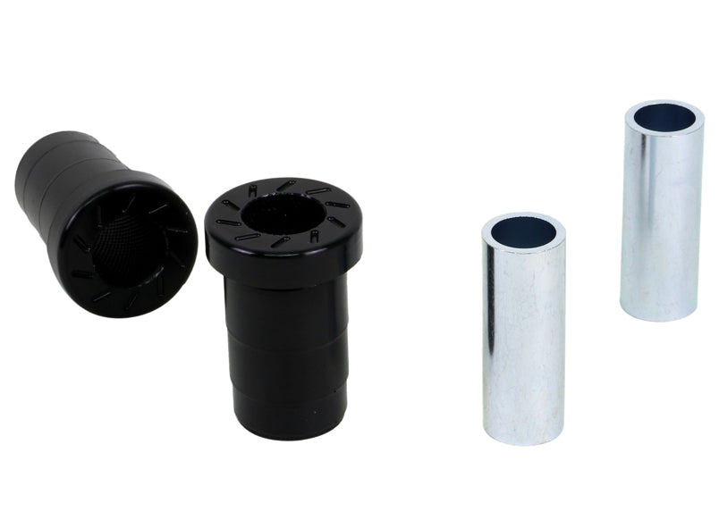 Control arm - upper and lower bushing 2 Bushings 2 Tubes Grease