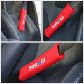 NRG Seat Belt Pads 2.7in. W x 11in. L (Red) Short - 2pc