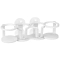 PLASTIC DUAL/QUAD DRINK HOLDER W/SU