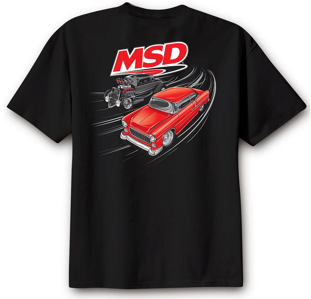 T-Shirt, MSD Racing, Black, XL