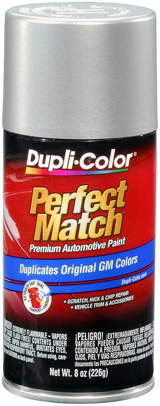 NISSAN EXACTMATCH AUTOMOTIVE PAINT; SILVER MIST METALLIC; 8 OZ. AEROSOL