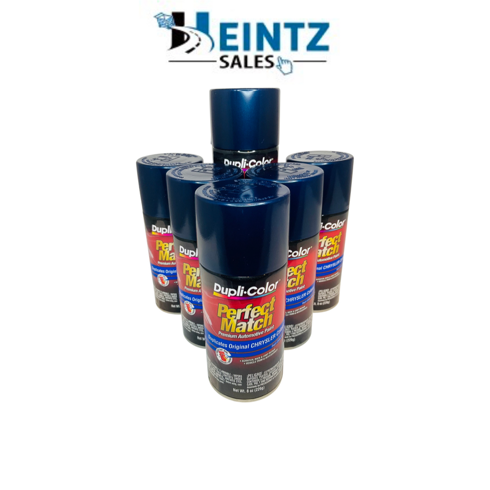 CHRYSLER EXACTMATCH AUTOMOTIVE PAINT; PATRIOT BLUE METALLIC; 8 OZ. AEROSOL