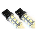 7440 5050 LED 18 CHIP BULBS PAIR BLUE