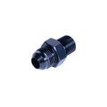 ~(0.1 lbs. 4X2X1)~ Aluminum Fitting -8AN x 3/8in NPT Male