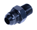 ~(0.1 lbs. 4X2X1)~ Aluminum Fitting -8AN x 3/8in NPT Male