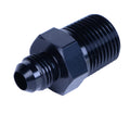 ~(0.1 lbs. 4X2X1)~ Aluminum Fitting -6AN x 1/2in NPT Male