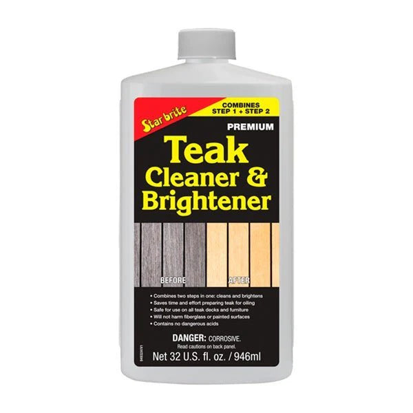 ONE STEP TEAK CLEANER/ BRIGHTENER -