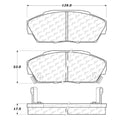 C-TEK Semi-Metallic Brake