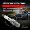 Iridium Pro Spark Plugs 14x19x16mm Heat Range 9 APR