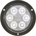 4' ROUND 6 LED; SLDBCKP;FLNG MNT;.1