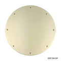10" SCREW DOWN PLATE - BLACK