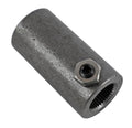 Steering Coupler Steel 5/8-36 X 3/4 Smooth Bore