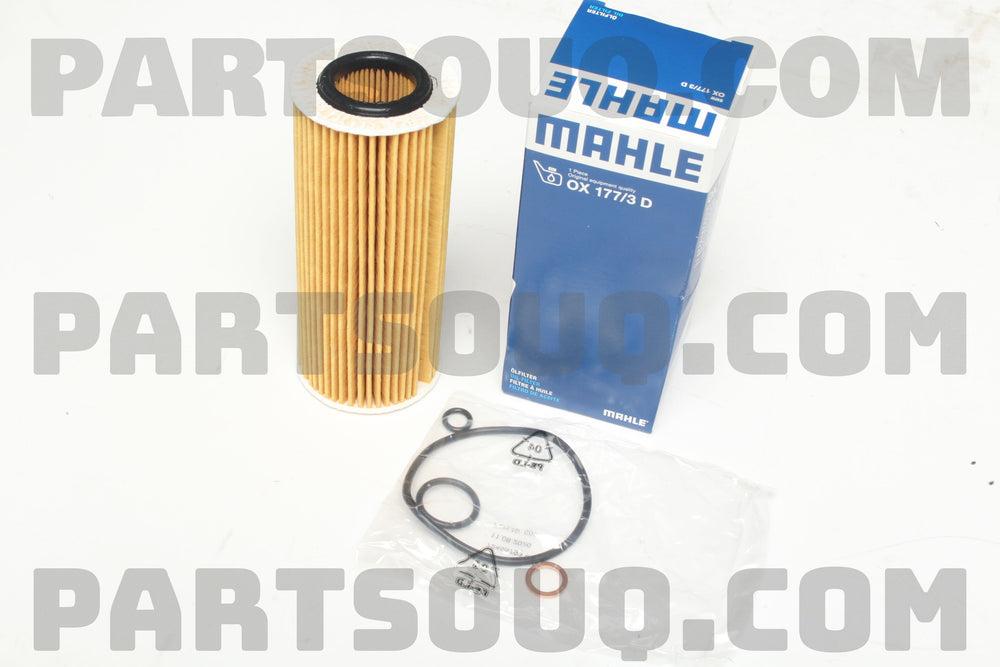 Mahle Engine Oil Filter OX 177 3D