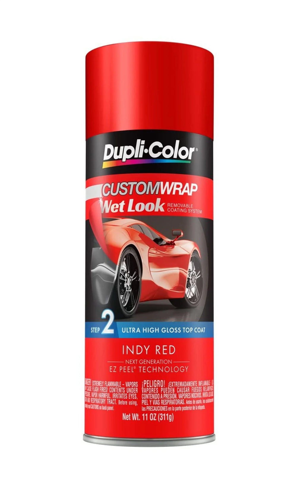 DUPLICOLOR CUSTOM WRAP WET LOOK INDY RED