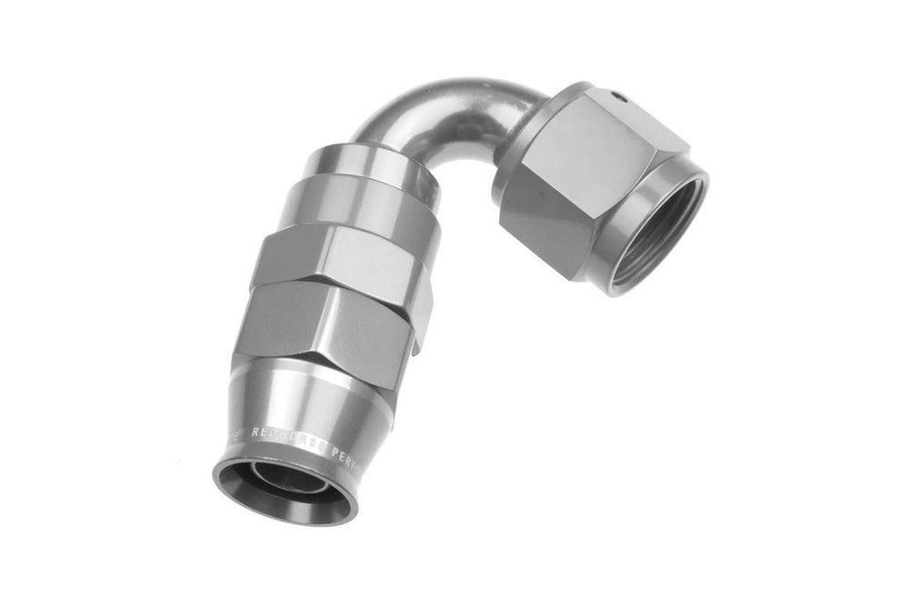 06 AN 120 DEGREE PTFE REUSABLE HOSE END CLEAR