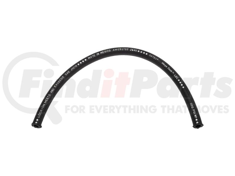 Gates 12MEGATECHLOCXREEL - MegaTech LOC 1-Fiber Braid High-Temp Lock-On Hose - 3/4 x 220 (300 psi)