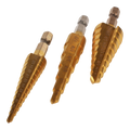 Step Drill Set 3pc