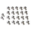 Moroso Chevrolet Small Block/Oldsmobile Self Locking Oil Pan Bolts - Set of 18