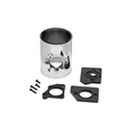 Spectre Air Flow Sensor Mount 3in. OD - Chrome