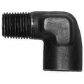 90 Deg Male/Female Pipe Elbow Black