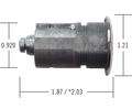 (POLY BAG)9506 GM A EARLIER MODEL VEHICLES REPLACEMENT CYLINDER LOCK FOR SERVIC