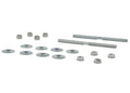 SWAY BAR LINK THREADED ROD 11IN LENGTH. LINKS NUTS AND WASHERS.