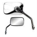 MINI-CHROME RECTANGLE MIRROR
