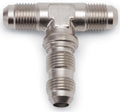 Russell Performance -6 AN Flare Bulkhead Tee Fitting (Blue)