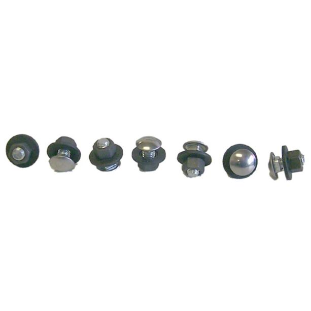 BUMPER BOLT SET; REAR; TECHNICALLY