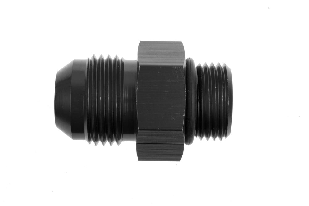 10 MALE TO 10 ORING PORT ADAPTER (HIGH FLOW RADIUS ORB) CLEAR
