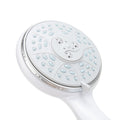 SHOWER HEADWHITE W/ON/OFF SW