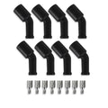 High Performance Boot And Terminal Kit For Ls/Lt Ignition Wires Ls/Lt 135 Degree Coil Boot & Terminal 8 Pack ACCEL