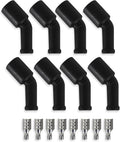 High Performance Boot And Terminal Kit For Ls/Lt Ignition Wires Ls/Lt 135 Degree Coil Boot & Terminal 8 Pack ACCEL