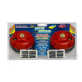 MAXI SOUND(2)UNIVERSAL REPLACEMENT HORNSCHROME GRILL AND RED COVER(2)TERMINAL