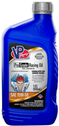VP PRO GRADE SAE 15W50 SYNTHETIC OIL FOR RACING