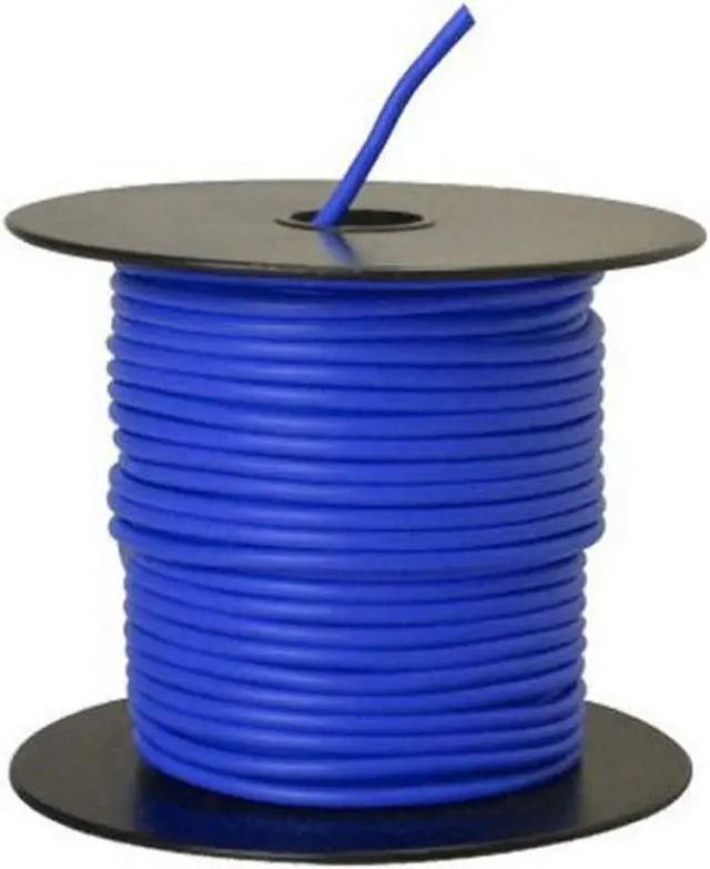 BLUE 14 GAUGE GPT PRIMARY WIRE 100FT SPOOL