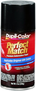 GENERAL MOTORS EXACTMATCH AUTOMOTIVE PAINT; BLACK METALLIC; 8 OZ. AEROSOL