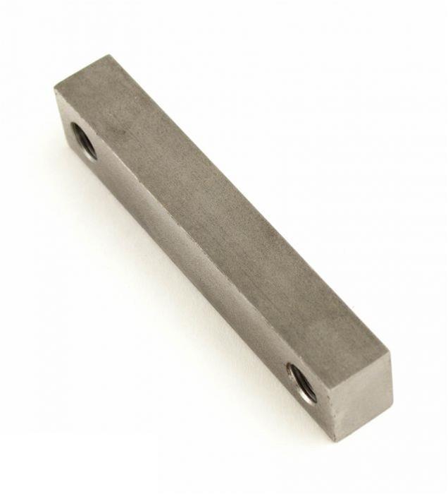 ~(2 lbs. 6X6X6)~ Flat weld plate for 2.25 AND 2.50 cylinder mounts (1 only)